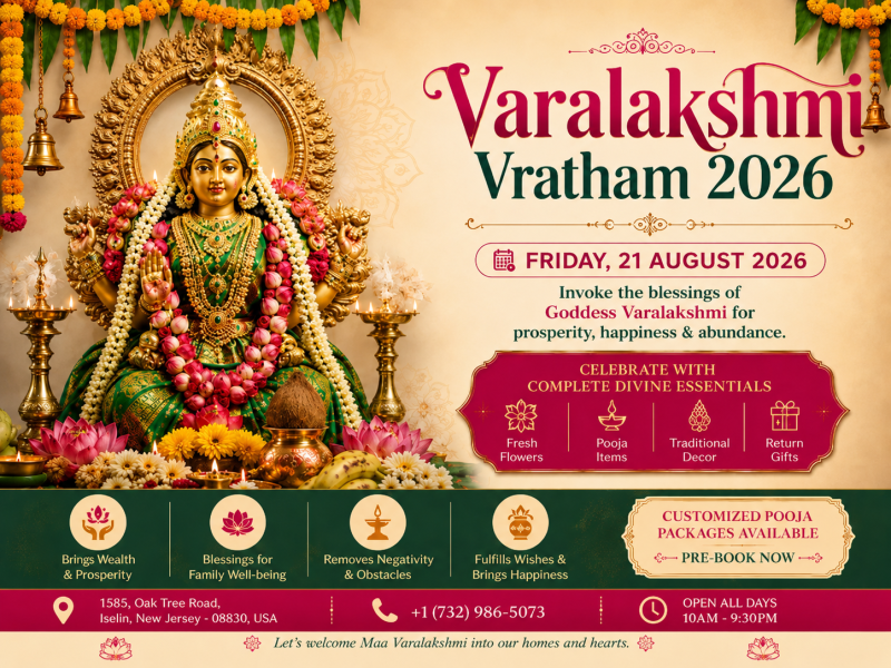 Varalakshmi Vratham 2026
