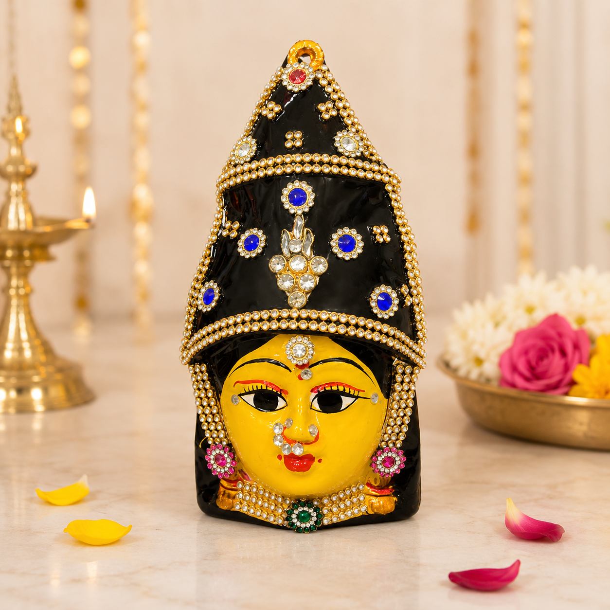 Ammavari Face - Matha Face - Varalakshmi Face (Style 56)